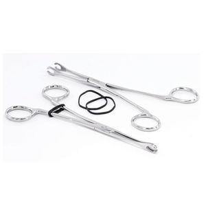 Fórceps profesionales de acero inoxidable para Piercing Bucket End Tragus Fabricado con fórceps de perforación de acero inoxidable de alta calidad - Product Image 6