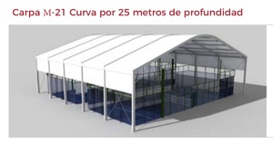 แผ่นรองเต็นท์สำหรับเล่นกีฬาคลุมลานมีขนาดแตกต่างกัน - Product Image 3