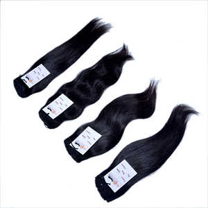 Extensiones de cabello humano indio, cabello brasileño de visón sin procesar, 100% virgen, precio barato, venta al por mayor - Product Image 2