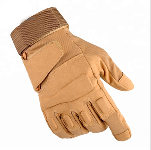 Gants tactiques noirs de chasse résistants aux coupures, logo personnalisé, vente en gros, équipement de plein air pour hommes, gants à demi-doigt - Product Image 6