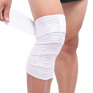 Sangles <span class=keywords><strong>élastiques</strong></span> pour la <span class=keywords><strong>musculation</strong></span> des genoux, en Polyester, couleur blanche, pour un levage électrique, ajustable, meilleure vente, nouvelle collection - Product Image 1