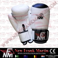 Gants de boxe personnalisés NFM pour enfants et adultes, Muay Thai, Kickboxing, entraînement physique, MMA, sparring, cuir synthétique/cuir de vache