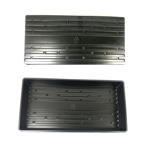 <span class=keywords><strong>Planta</strong></span> invernadero bandeja, fuente de la fábrica de China bandeja, plástico <span class=keywords><strong>brote</strong></span> bandeja plana para vivero plantador - Product Image 1