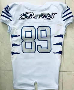 Uniformes de Football américains imprimés personnalisés, en Polyester, ensembles d'uniformes de sport américains - Product Image 5