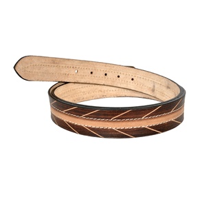 Cinturones de cuero genuino personalizables con hebillas de aleación de múltiples opciones Diseño personalizado de proveedores - Product Image 3