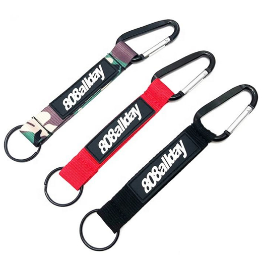 ОЕМ нейлоновый Карабин Ремешок короткий ремешок брелок/крутые браслеты на запястье/брелок держатель