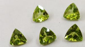 Peridoto Natural cortado, trillón de 3mm a 8mm, calidad AAA - Product Image 4
