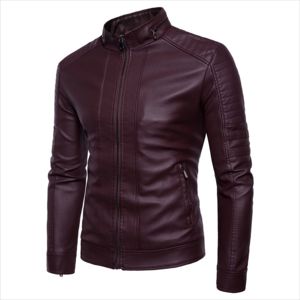 Wholesale Custom Mens Biker Leather Jacket, Men Fashion Black Motorcycle Jacket, Jackets - Product Image 3