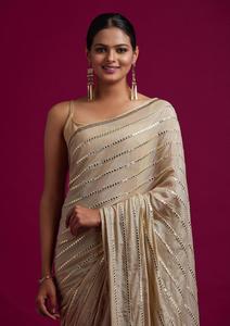 Venta al por mayor de ropa de fiesta para mujer, la mejor calidad, Saree elegante de seda Rangoli, venta al por mayor, compras en línea - Product Image 2