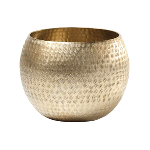 Tazón de servicio redondo de vidrio con soporte de diseño dorado, tazón de servicio de fruta para decoración de fiestas y eventos, el más vendido, nuevo - Product Image 5