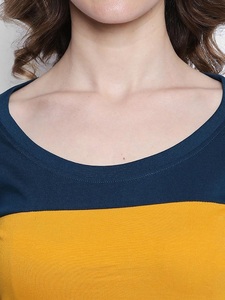 Camiseta con estampado de Luna para mujer, Camiseta 100% de algodón, camisetas informales de manga corta lisas con cuello redondo - Product Image 3