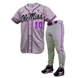 Base <b>Ball</b> Uniform Set High Quality Men <b>Baseball</b> Uniform / Softball Sportswear Uniforms - Product Image 2