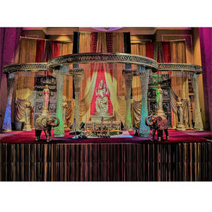 Magnífico Mandap de Cristal para Bodas, Mandap de Cristal para Bodas Hindúes en FIJI, Mandap de Cristal para Bodas Tradicionales Grandes en EE. UU., Mandap de Cristal para Bodas en EAU - Product Image 1