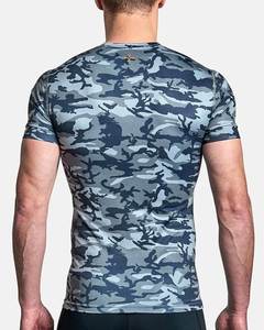 Camouflage Print Compression Shirts Custom Made <b>Base</b> <b>Layer</b> Shirts for Workout and Sports Rashguard with Custom Designing for <b>Men</b> - Product Image 6