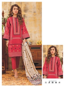 Salwar Kameez pour femmes en coton de qualité supérieure, en mousseline de soie, pour mariage, fête, collection Eid, design tendance, WS INTERNATIONAL - Product Image 3