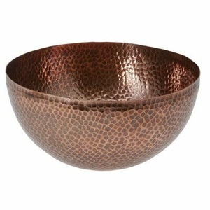 Decorative Serving <b>Silver</b> Colored Metal <b>Bowls</b> - Product Image 5
