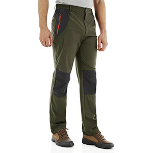 Green and <b>Black</b> Combination Custom Made Mens Cargo <b>Pants</b> Workout Trousers with Super Quality Soft Shell Fabric Waterproof - Product Image 1