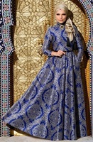 Abaya pour femmes en coton noir uni à manches longues, brodée, personnalisable, vêtements islamiques modestes, 26 couleurs multiples