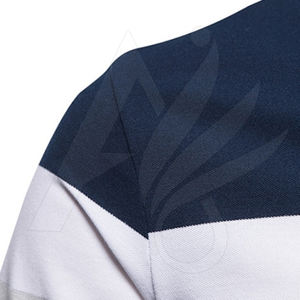 Hombres de calidad superior 100% algodón para camisetas de polo Manga corta de punto para camisas de Polo-Venta al por mayor - Product Image 3