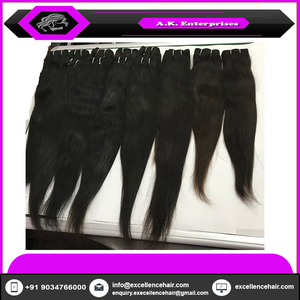 Meilleure vente 100% extensions de cheveux humains en gros de trame de cheveux vierges Remy indiens non transformés d'Amérique - Product Image 4