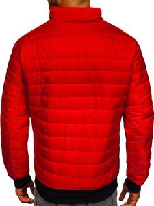 Chaqueta cortavientos de lona de alta calidad Unisex, personalizada, con cremallera completa, impermeable, ecológica, de secado rápido, para invierno - Product Image 2