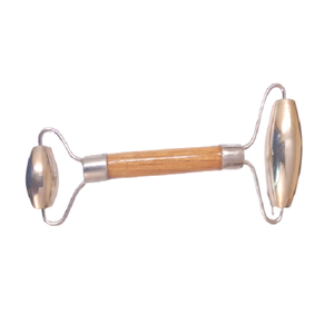 Design personalizzato Beauty Care benefici ayurvedici Kansa Metal Massager Face Roller uso per tutti i produttori di indiani