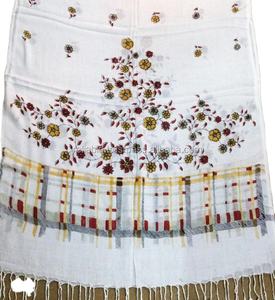 Chal Pashmina pintado a mano hecho a medida para mujer, nuevo diseño - Product Image 6