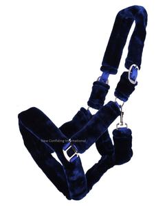 Collier réglable pour la tête de cheval, en molleton, souple, rembourré, réglable, dos nu, en fourrure, équipement d'équitation, am596 - Product Image 1