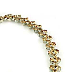 Latest CZ <b>Bracelet</b> Pitch Zirconia <b>Gemstone</b> Silver <b>Bracelet</b> Hand <b>Bracelet</b> - Product Image 2