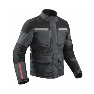 Yeni özel tasarlanmış Cordura motosiklet tekstil yarış ceketi Mens için