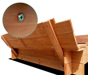 <span class=keywords><strong>Bac</strong></span> <span class=keywords><strong>à</strong></span> sable en plein air pour enfants, terrain de jeu en bois, pour les garderie et les maternelle, offre spéciale, - Product Image 4