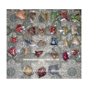 Adorno Navideño Bordado Indio, Adornos Indios para Árbol - Product Image 1