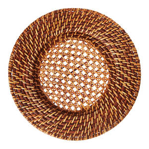 Vajilla de ratán pintada a mano ecológica al por mayor para restaurantes de Vietnam - Product Image 1