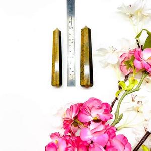 Torre de Cristal de Ojo de Tigre Natural, Obelisco Pulido para Sanación, Reiki, Chakra, Meditación, Decoración del Hogar, Piedra de Regalo - Product Image 3