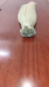 Best selling Straight Blonde color Bulk Hair Vietnamese Human Hair Extensions full Cuticle Aligned Hair - Product Image 3