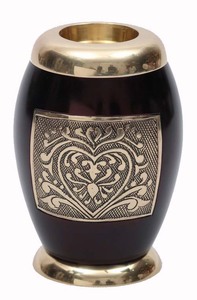 METAL <b>CANDLE</b> CREMATION URN DESIGNER <b>CANDLE</b> ASHES URN GOLDEN ENGRAVED <b>CANDLE</b> URN TIE LIGHT ASHES URN <b>CANDLE</b> DESIGNER PET URN - Product Image 4