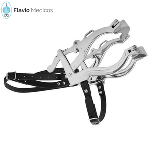 Sangles de Spéculum Dentaire Professionnelles de Haute Qualité FLAVIO MEDICOS en Acier Inoxydable Durable pour Instruments Vétérinaires - Product Image 2