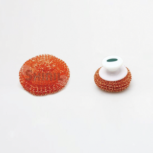 Quick Drying Pure Copper Mesh Scourer Pad with Various Colors - Product Image 1