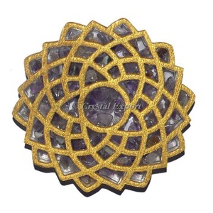Crown Chakra Amethyst Orgone <b>Coaster</b> - Product Image 1