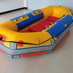 Heavy Duty Double Floor River <strong>Boat</strong> White Water Rafting 4 Persons Inflatable <strong>Raft</strong> Drifting <strong>Boat</strong> - Product Image 1