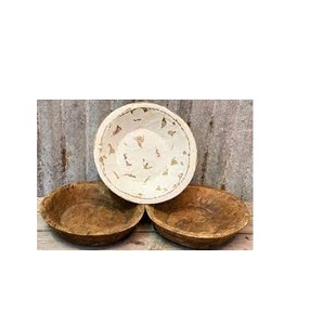 High Quality Round Shape Wood <b>Dough</b> <b>Bowl</b> Style Decorative <b>Bowl</b> Acacia Wood <b>Dough</b> <b>Bowls</b> and Natural Wood Color - Product Image 5