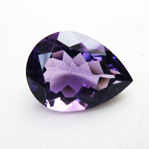 Piedras naturales de amatista púrpura para hacer joyas, piedras naturales de Color púrpura facetadas, Gema suelta, 100% amatista Real - Product Image 3