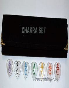 Wholesaler of <b>Crystal</b> Quartz Chakra Sanskrit Colour Heart <b>Set</b> Wi : <b>Crystal</b> Quartz Chakra Sanskrit Colour Heart <b>Set</b> Wi for Sale - Product Image 1