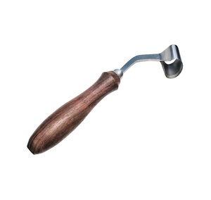 <b>Veterinary</b> <b>Instruments</b> Oval Hoof Knife With Wooden Handle Made Of German Quality Stainless Steel - Product Image 6
