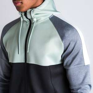 ผู้ชายชุดกีฬาชุดสูท Hoodies + กางเกงชุด Tracksuits Zipper Hoodies เสื้อกีฬาสวมใส่2ชิ้นชุดโดย EVERGLOW - Product Image 4