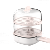 Cuiseur électrique à œufs, cuiseur à la vapeur pour faire des boulettes et des crêpes