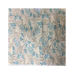 Nuovo tessuto di tela di cotone stampato materiale 100% cotone di migliore qualità a prezzo all'ingrosso