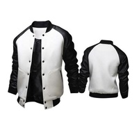 Blousons Bomber Varsity Personnalisables Vierge en Gros pour Hommes – Veste Décontractée d'Hiver, Blouson de Baseball, Plusieurs Couleurs, Imperméable