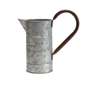 Regadera en forma de jarra, nuevo diseño, rociador de acabado blanco y dorado, bote de riego - Product Image 1