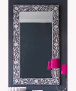 Madreperla intarsio di madreperla struttura a specchio tradizionale per comprare la madreperla intarsio Online In India madreperla cornice a specchio